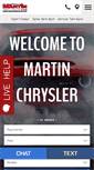 Mobile Screenshot of martinchrysler.net